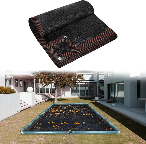 Copertura rete foglie - foglie, piscina